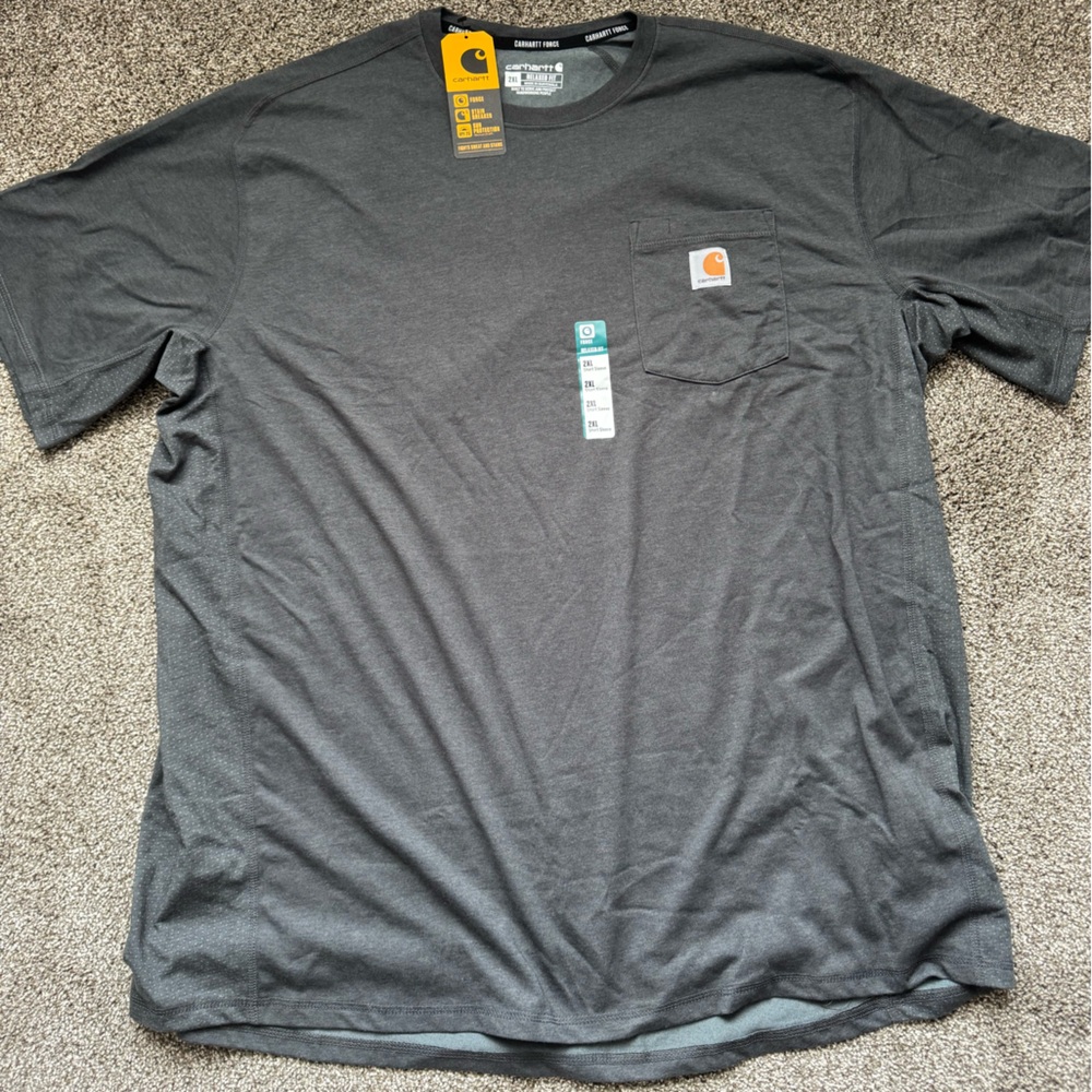 Carhartt Force Gray Shirt 2XL